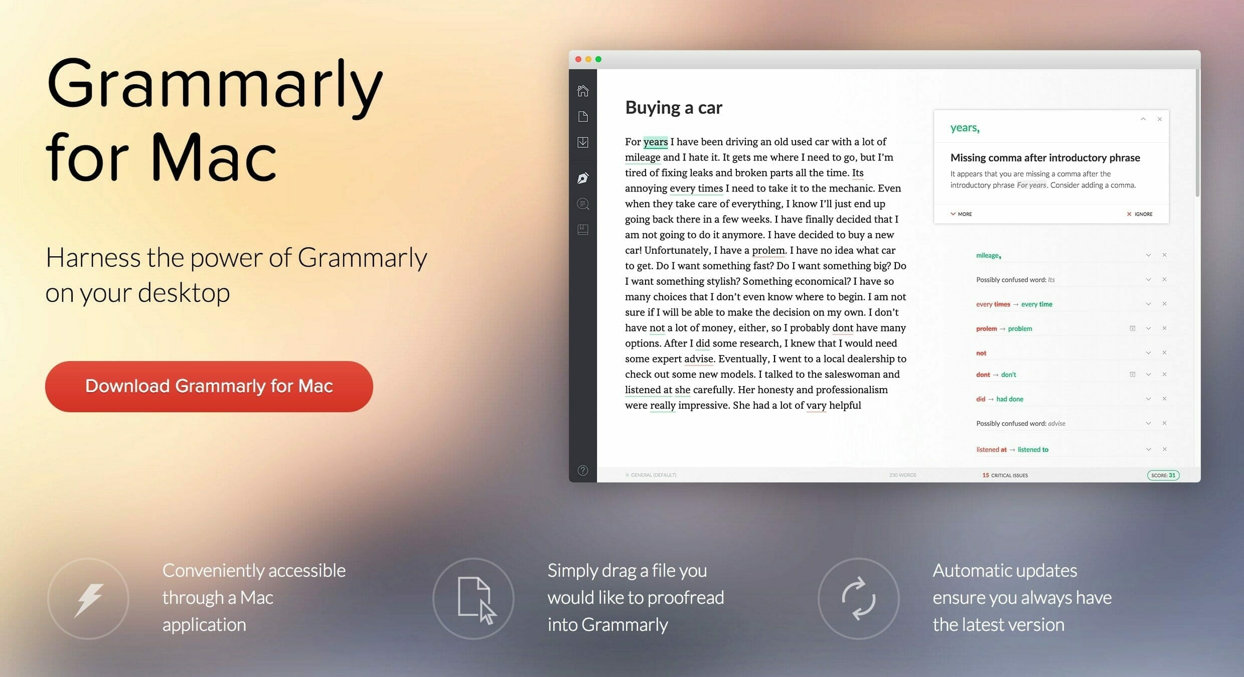 download grammarly for mac free full version
